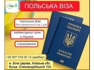 Віза в Польщу! Страховка!